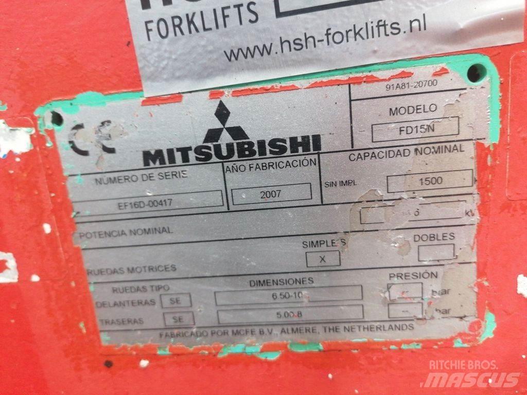 Mitsubishi FD15N 柴油叉车