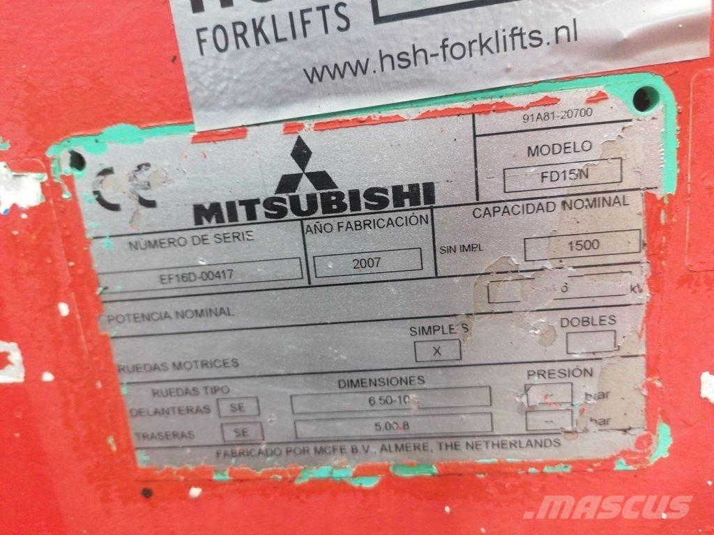 Mitsubishi FD15N 柴油叉车