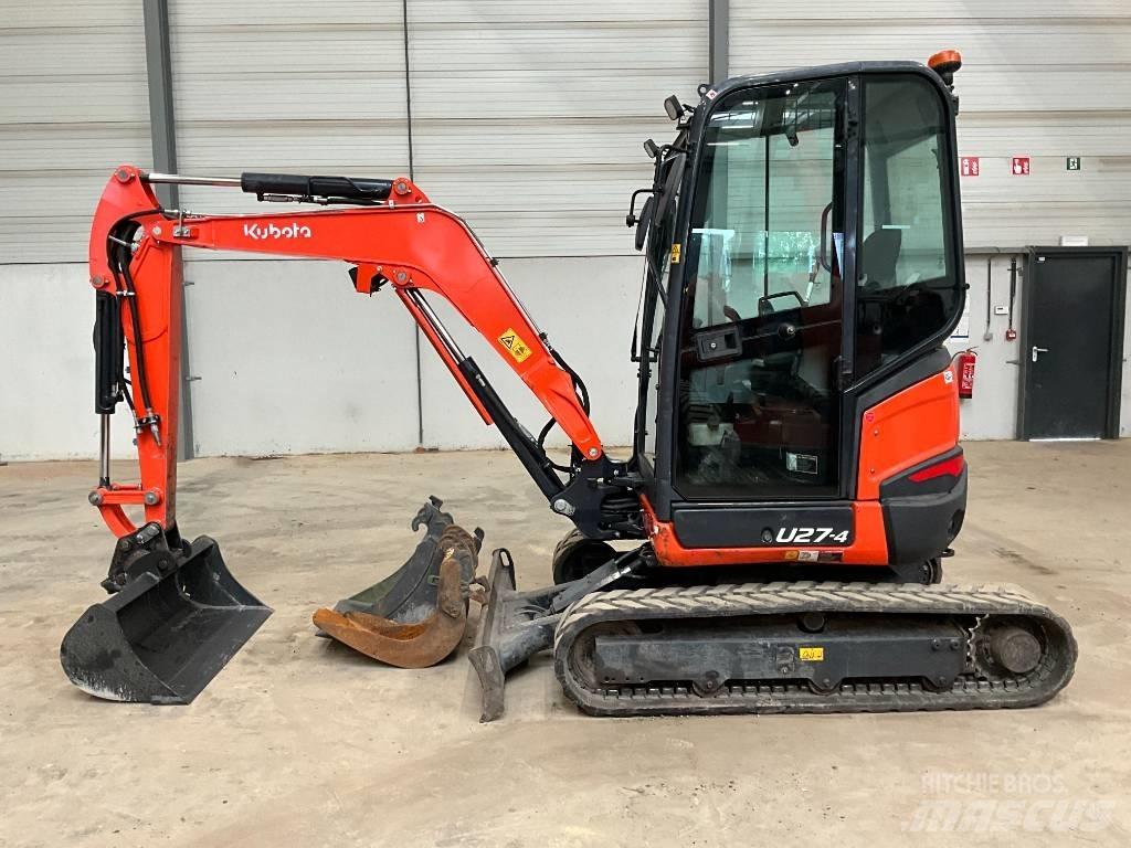 Kubota U 27-4 HI 小型挖掘机