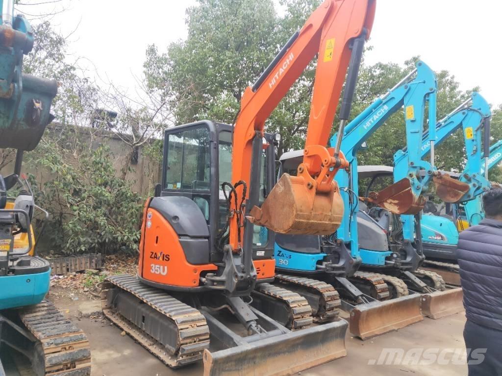 Hitachi ZX 35 U 小型挖掘机