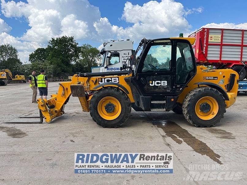 JCB 540-140 伸缩臂叉装车|叉装车