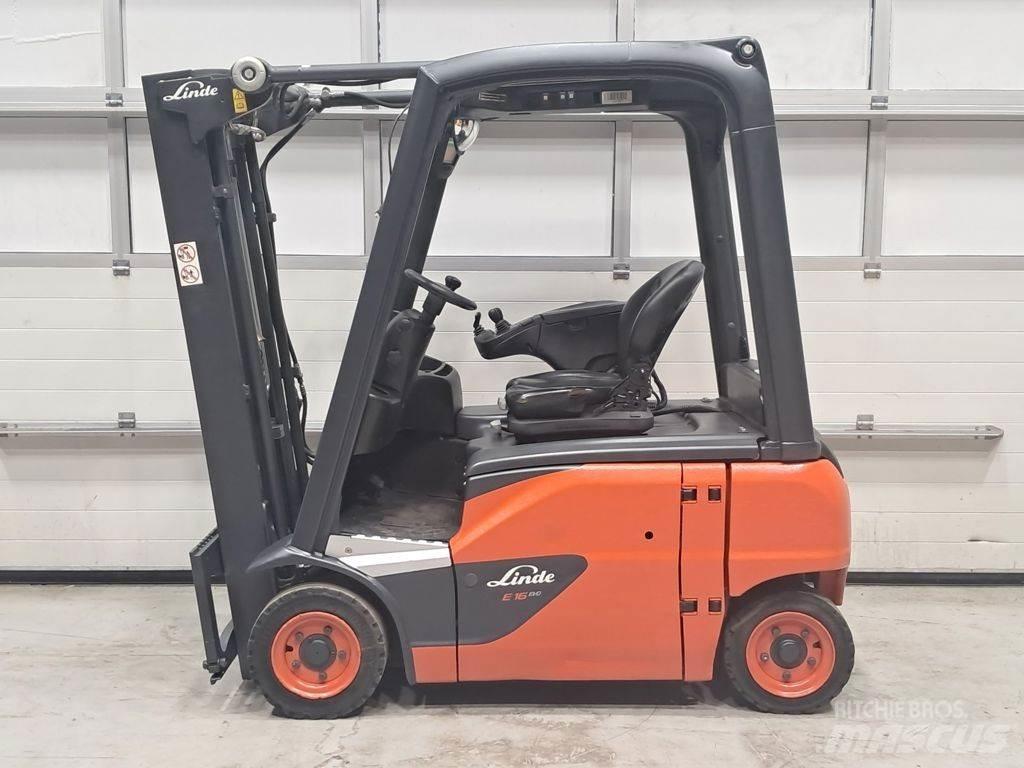 Linde E16P-02 电动叉车