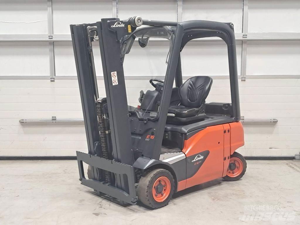 Linde E16P-02 电动叉车