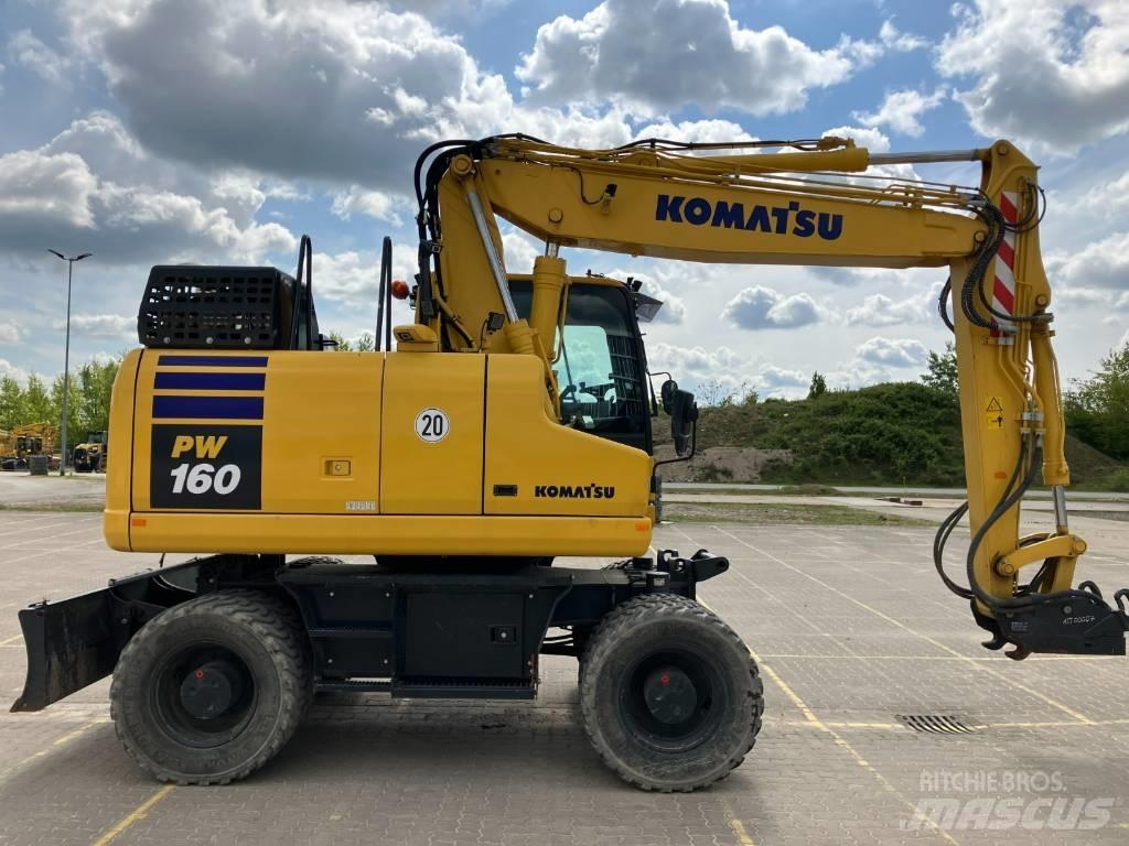 Komatsu PW 160-11 E0 轮式挖掘机