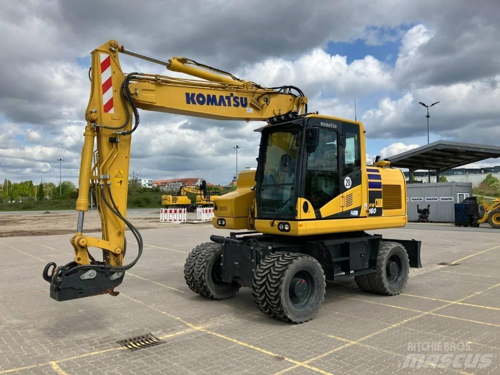Komatsu PW 160-11 E0 轮式挖掘机