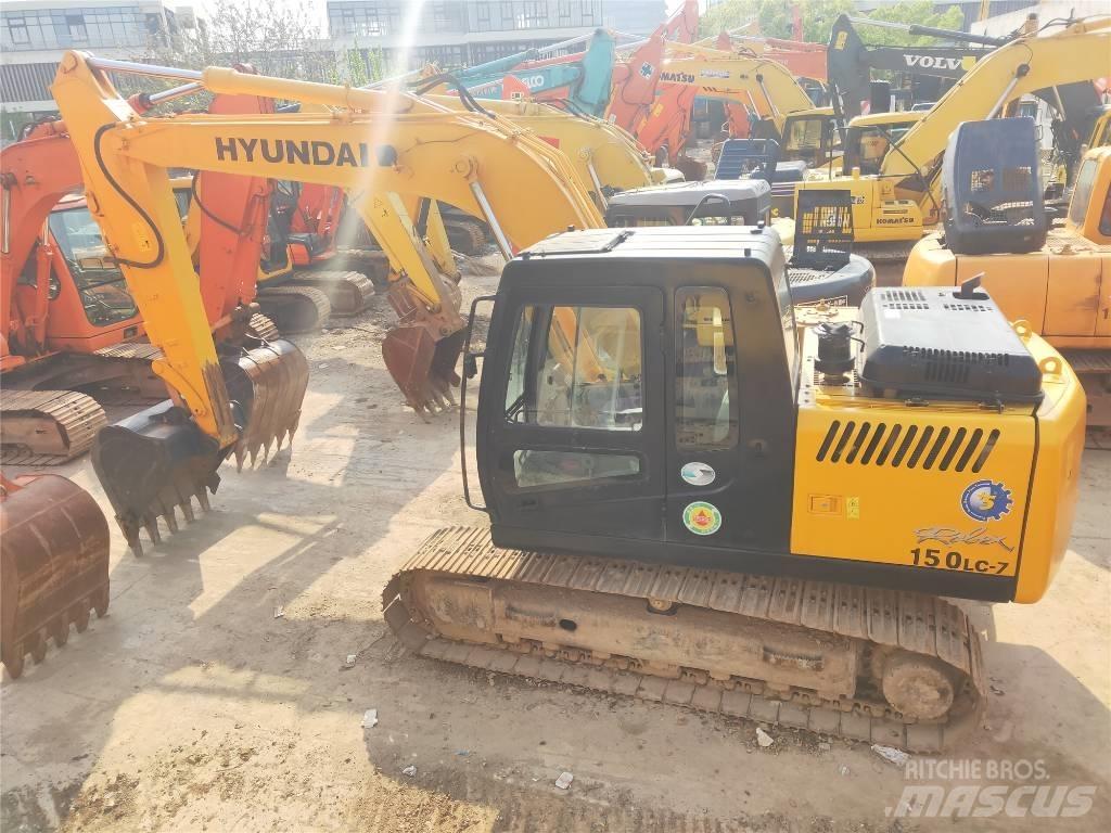 Hyundai R150LC-7 履带挖掘机