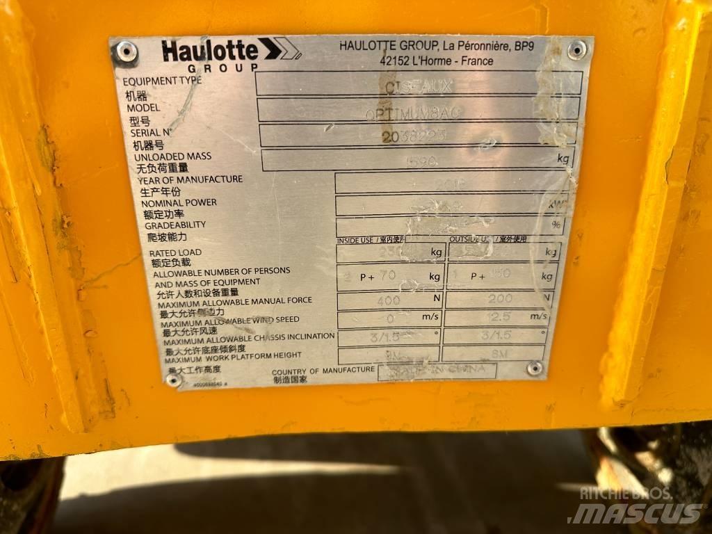 Haulotte OPTIMUM 8 剪叉式升降机