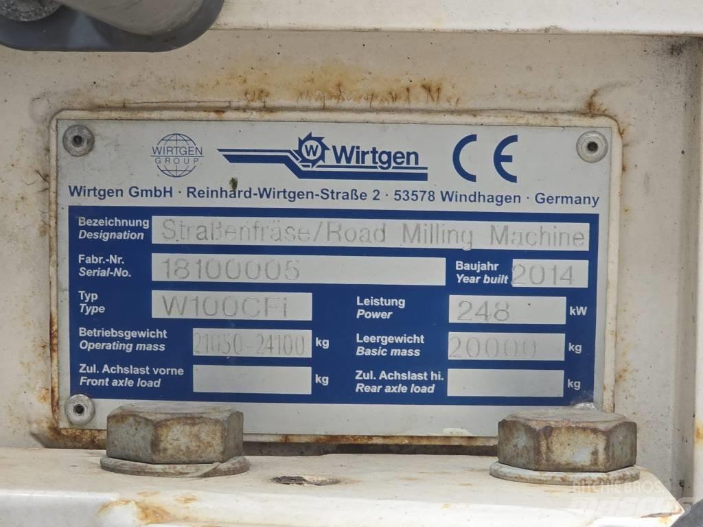 Wirtgen W 100 CFI 沥青路面铣刨机|铣刨机