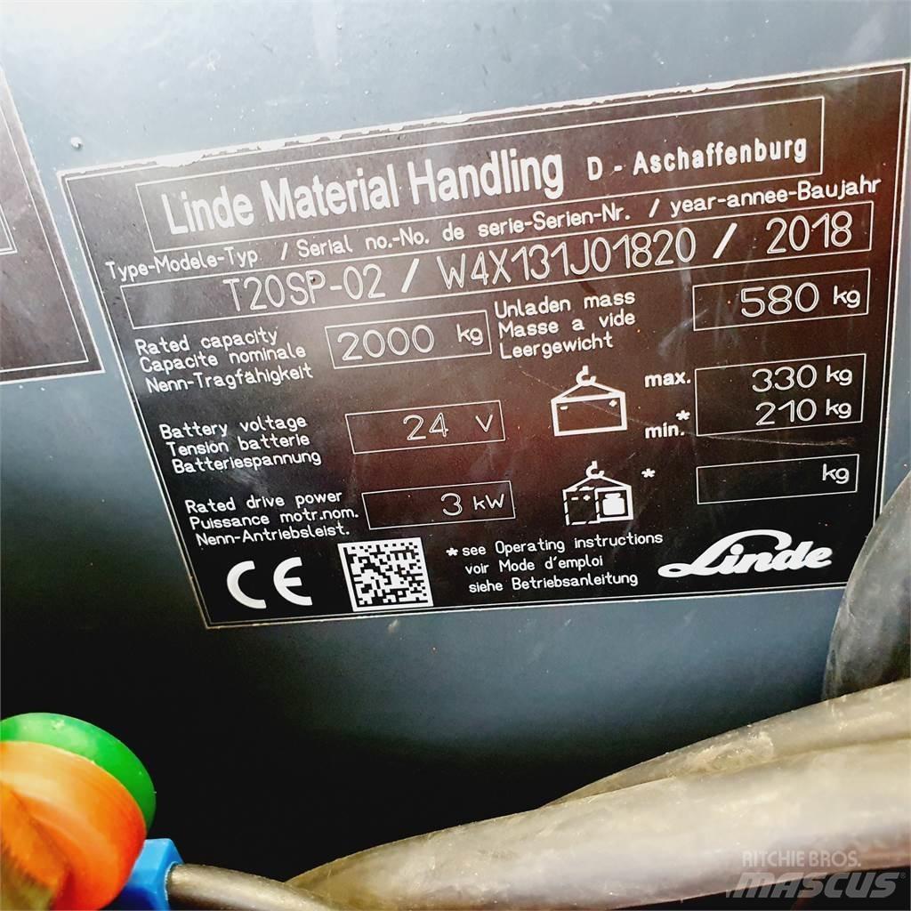 Linde T20SP kurz 手摇升降机