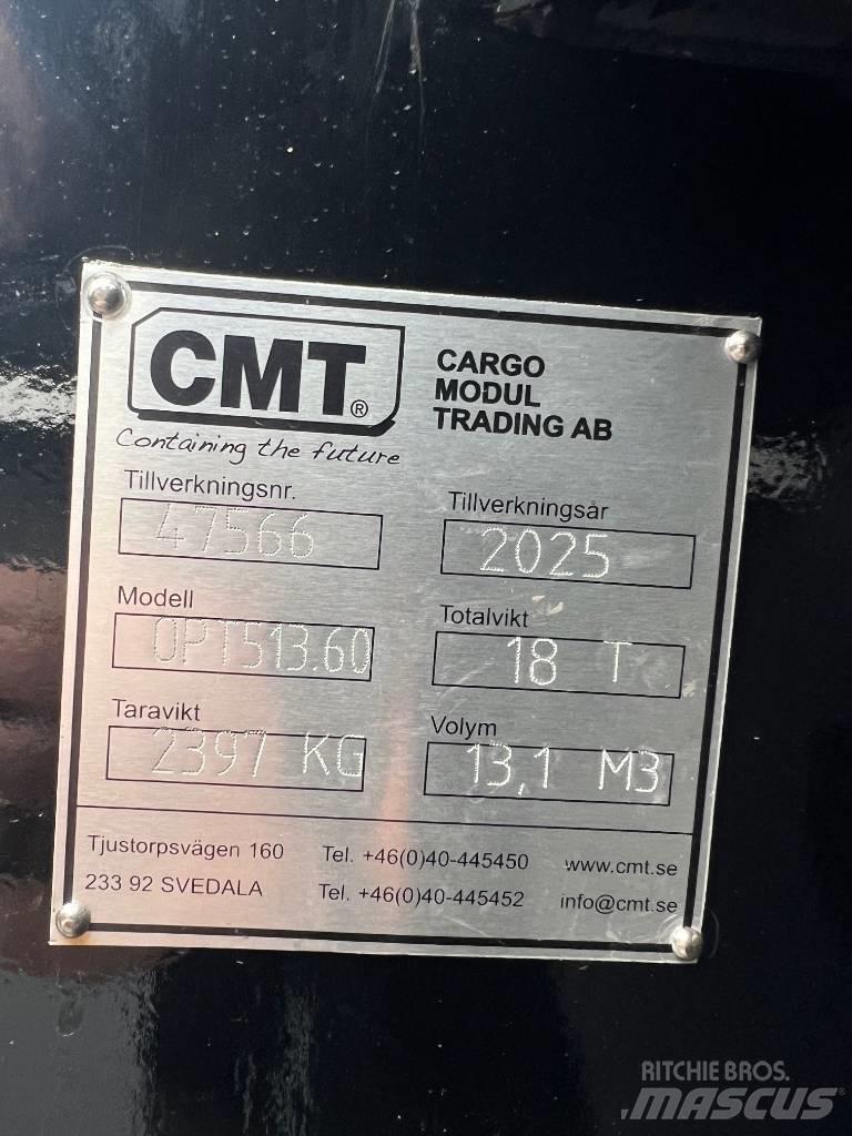 CMT Schaktflak 13m3 可卸车厢