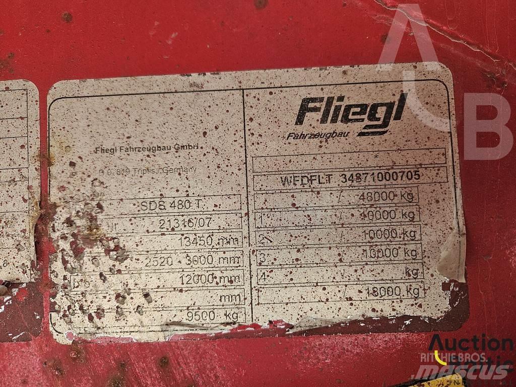 Fliegl SDS 480 T 侧帘半挂车