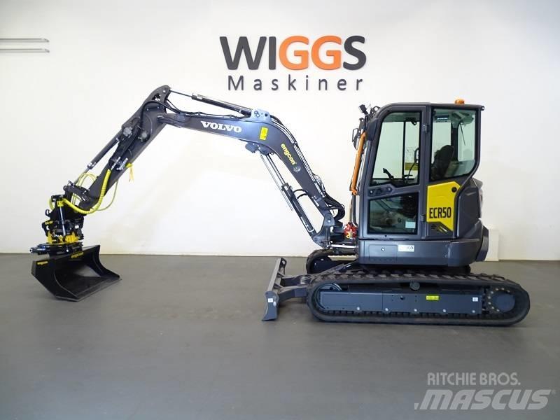 Volvo ECR50F 小型挖掘机