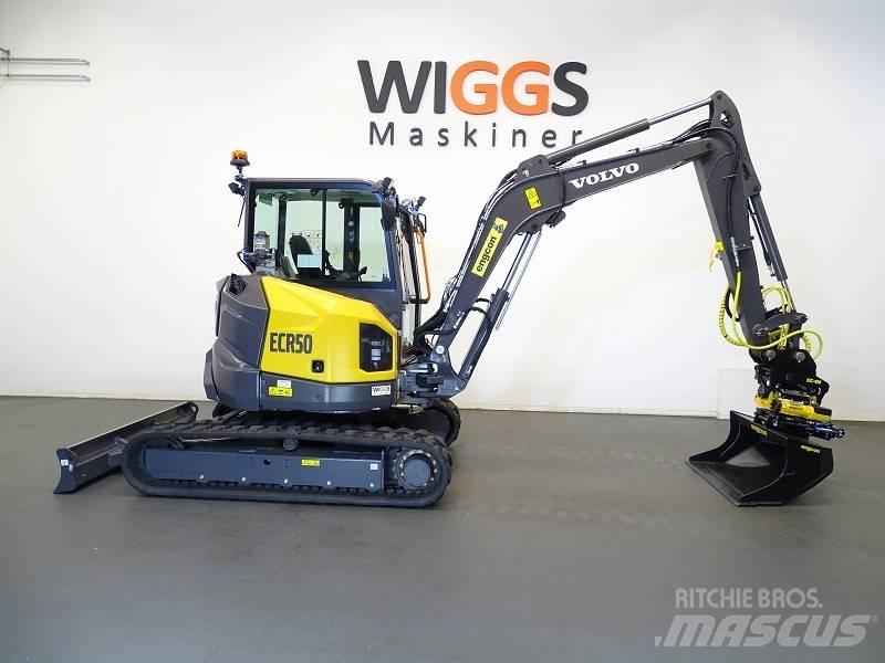 Volvo ECR50F 小型挖掘机