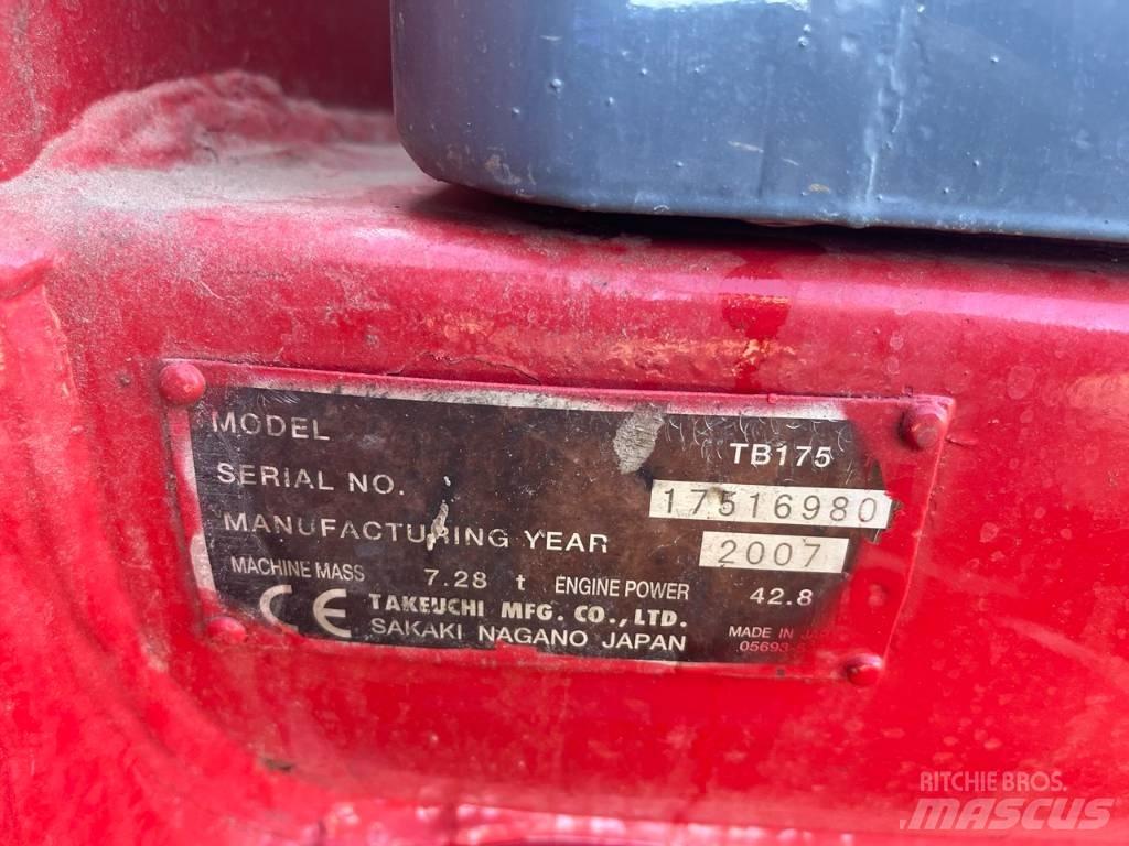 Takeuchi TB 175 中型挖掘机