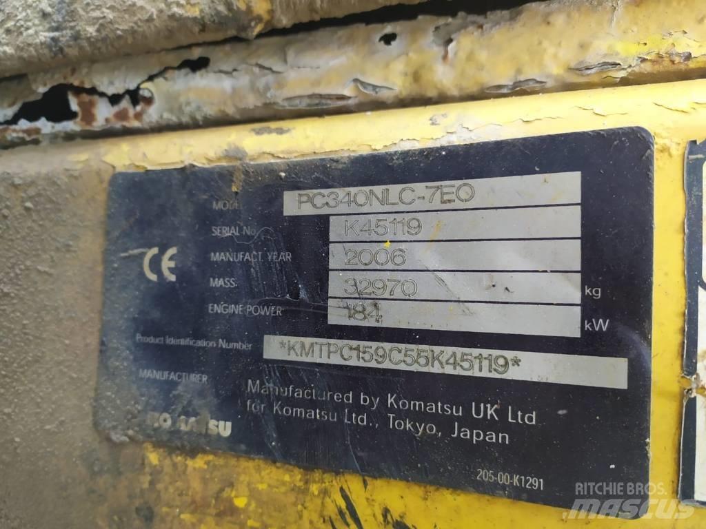 Komatsu PC340NLC-7EO 液压