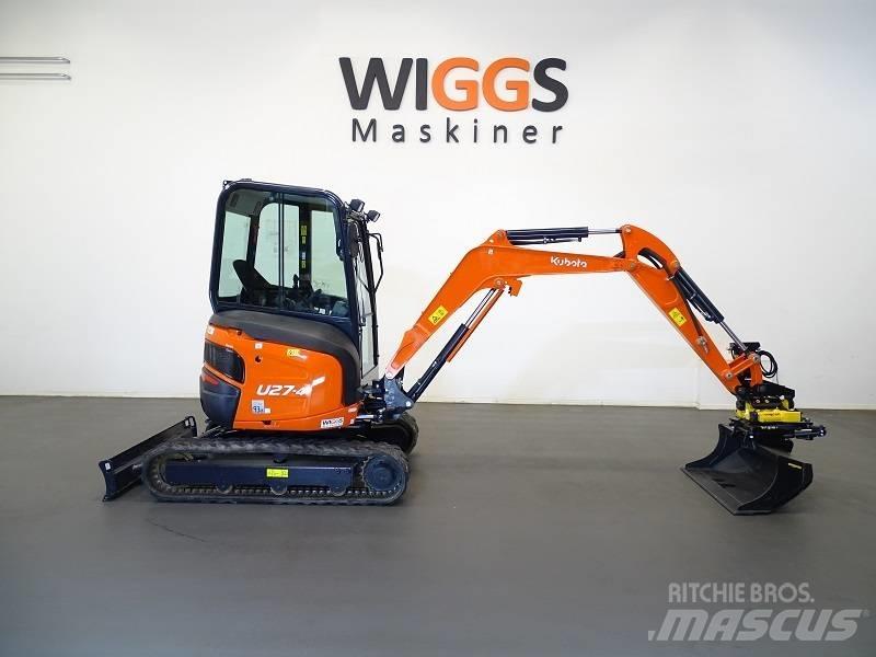 Kubota U 27-4 小型挖掘机