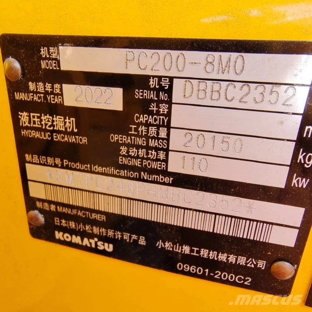 Komatsu PC 200 履带挖掘机