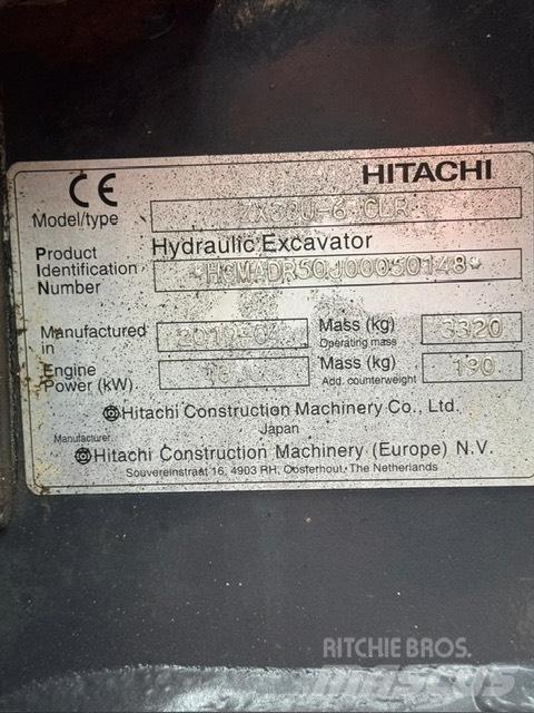 Hitachi ZX 33 U-6 小型挖掘机