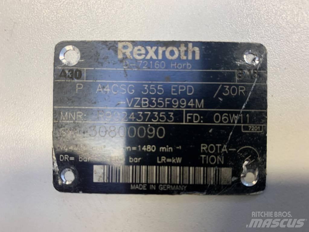 Rexroth A4CSG355 液压