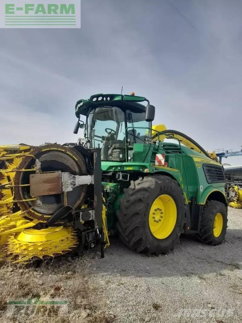 John Deere 9500 自走式青贮饲料收割机
