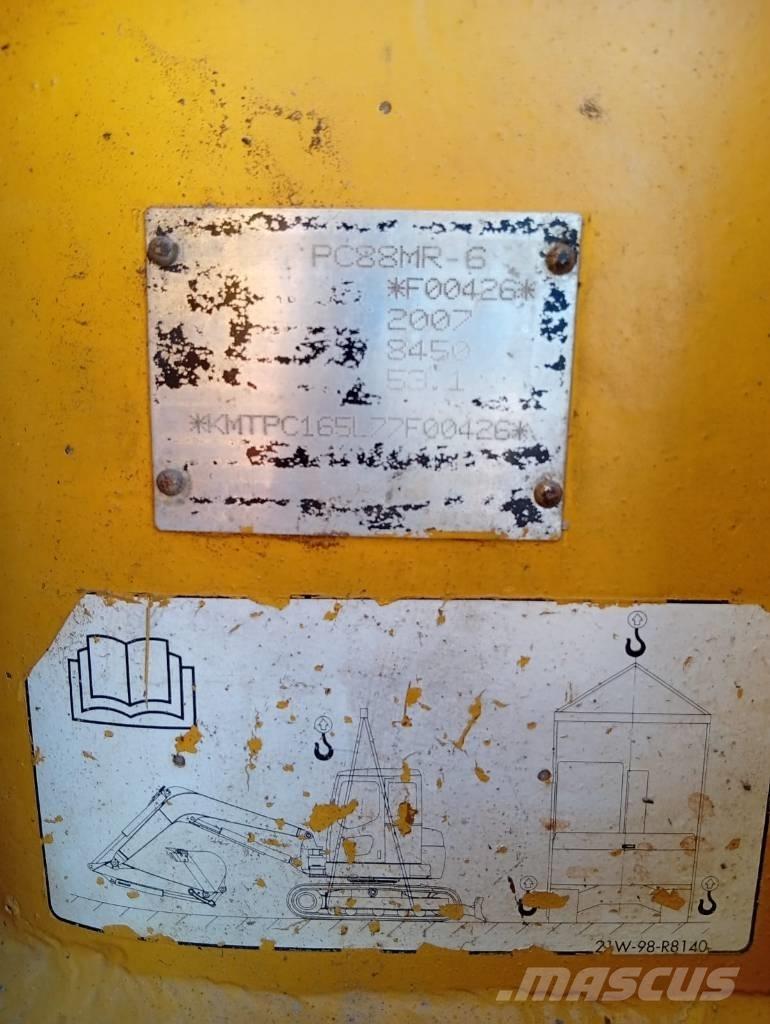 Komatsu PC 88 MR-6 中型挖掘机