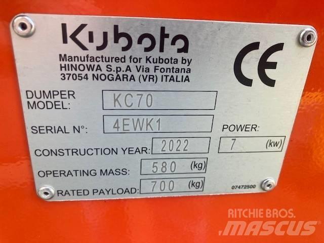 Kubota KC 70 H-4 翻斗车\公路型自卸车
