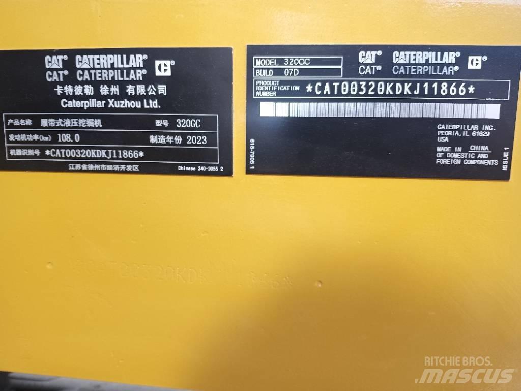 CAT 320 GC 履带挖掘机