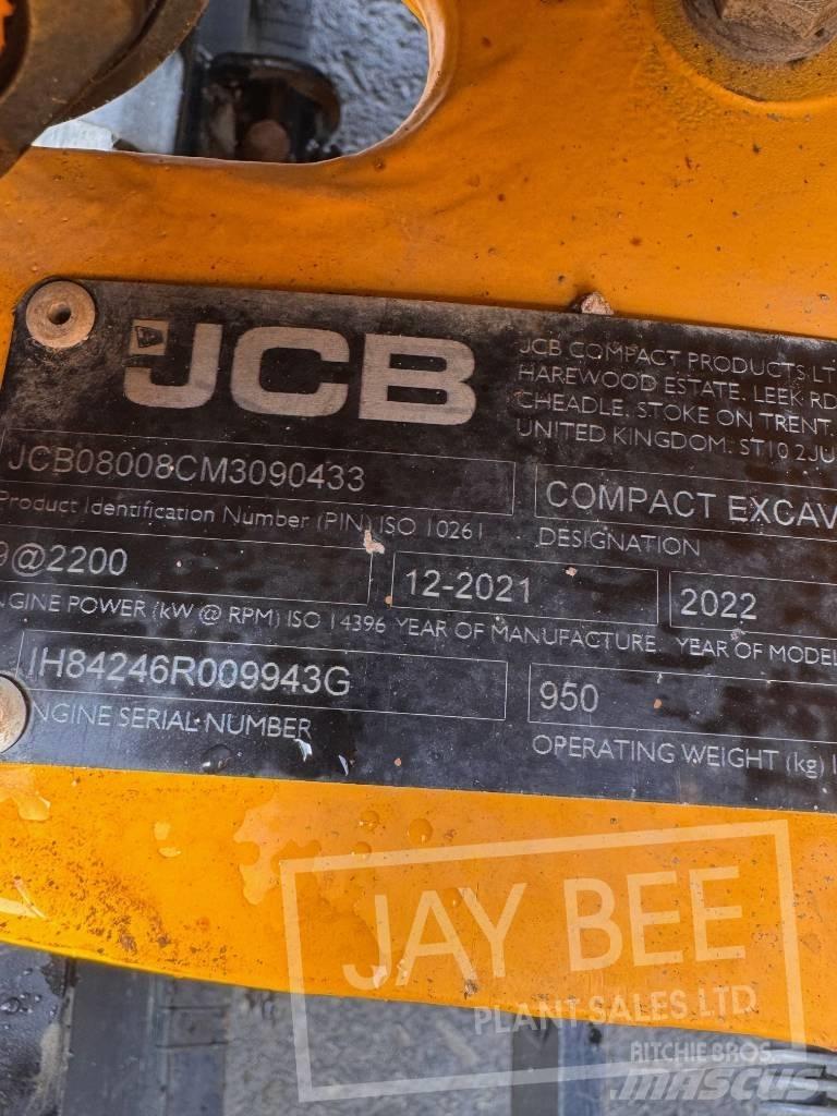 JCB 8008 小型挖掘机
