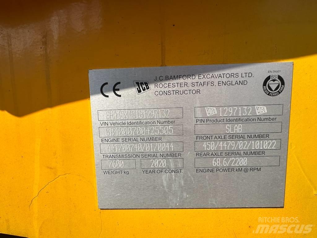JCB 3 CX 反铲装载机