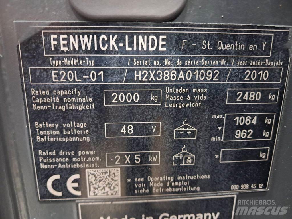 Linde E20L-01 其他叉车