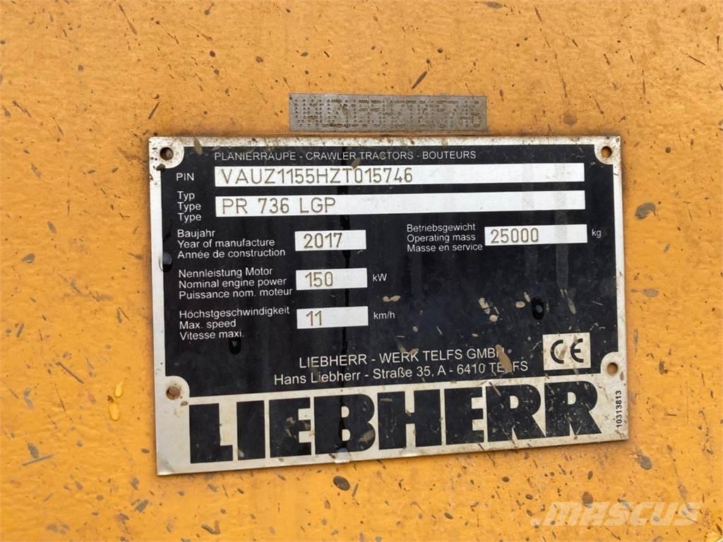 Liebherr PR736 LGP 履带式推土机