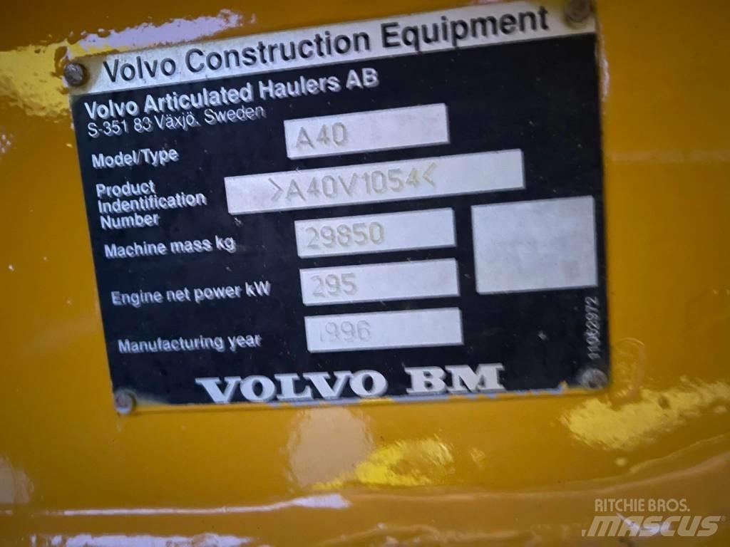 Volvo A40C 铰接式自卸车