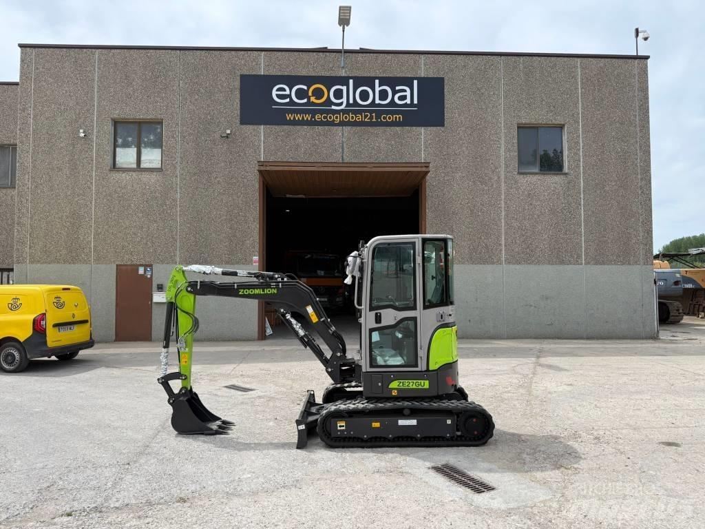 Zoomlion ZE27 GU 小型挖掘机