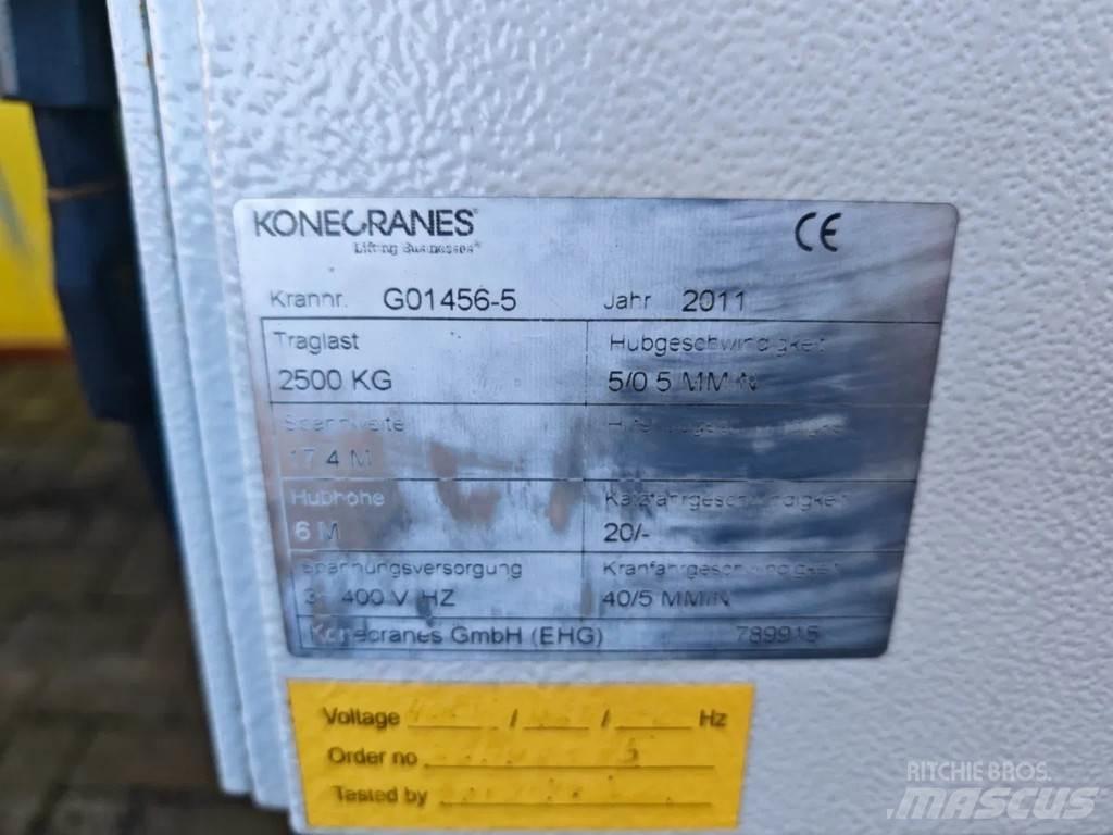 Konecranes 2.5 Ton 桥门式起重机