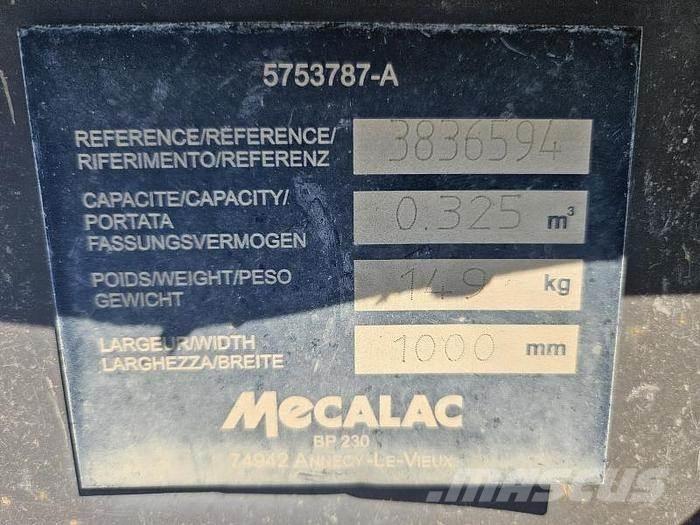 Mecalac Connect 挖斗