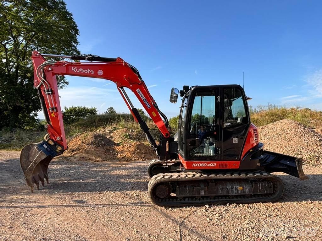 Kubota KX 080-4 小型挖掘机