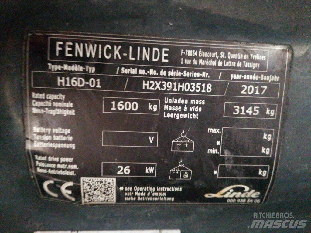 Linde H16D-01 柴油叉车
