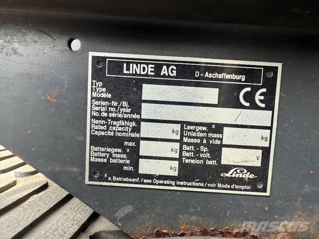 Linde H 150 D 柴油叉车
