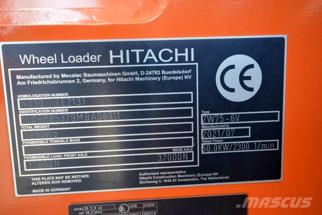 Hitachi ZW 75-6 轮式装载机