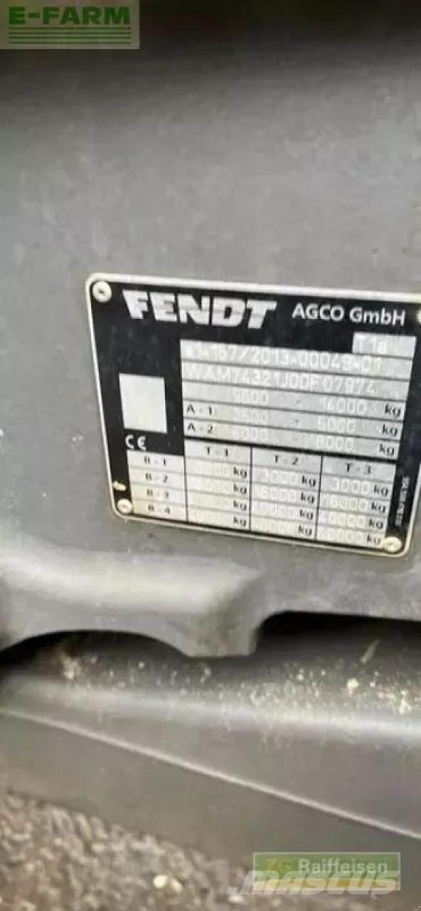Fendt 724 vario 拖拉机/农用车