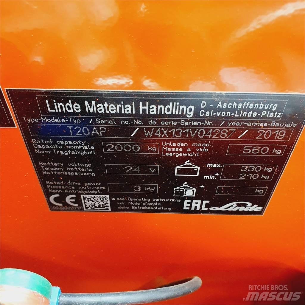 Linde T20AP kurz 手摇升降机
