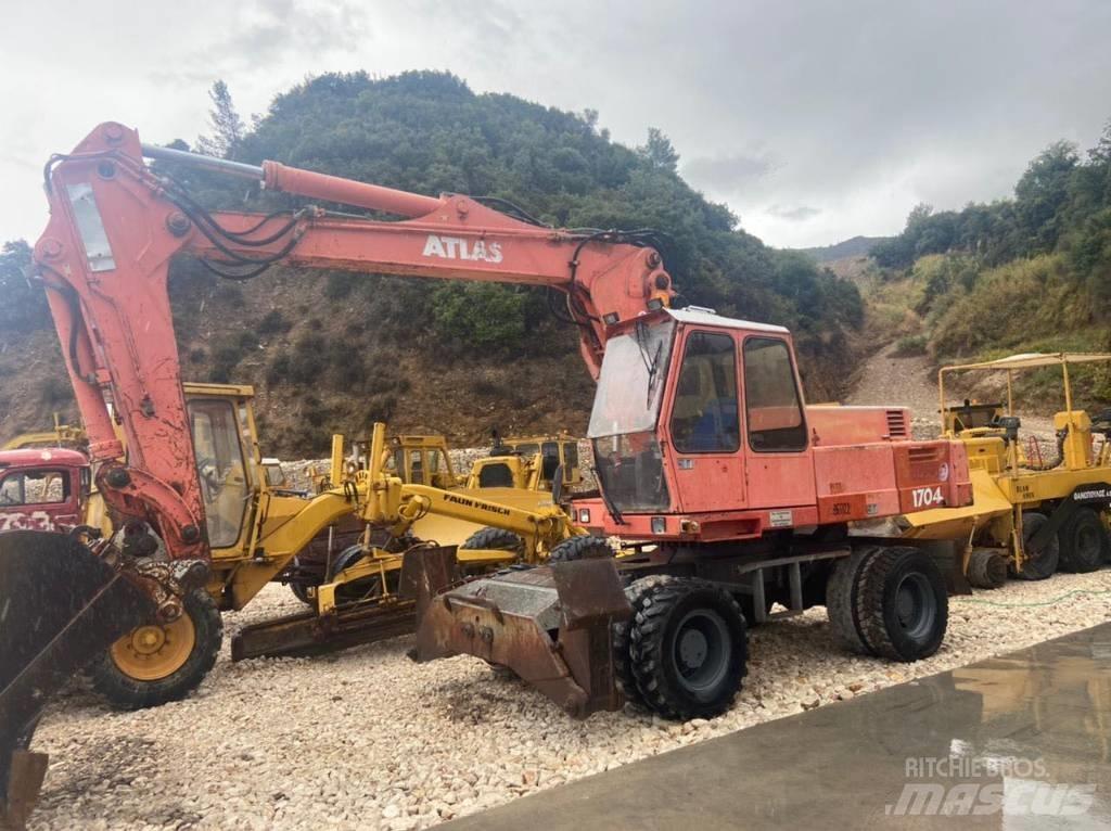 Atlas 1704 轮式挖掘机