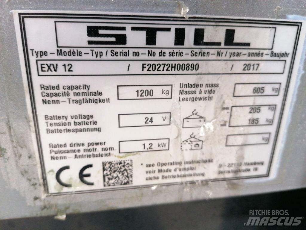 Still EXV12 手推堆垛车