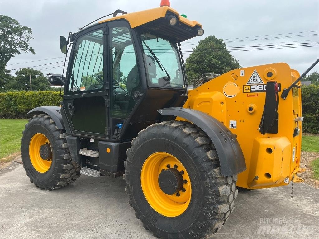 JCB 560-80 伸缩臂叉装车|叉装车