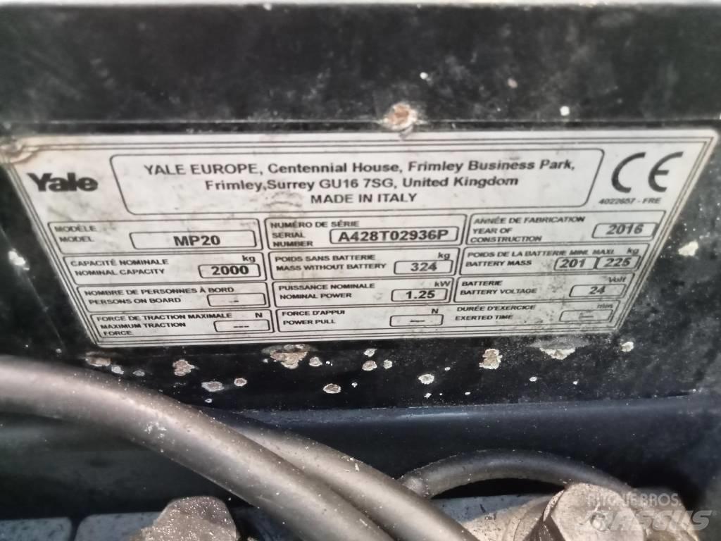 Yale MP20AC 手摇升降机