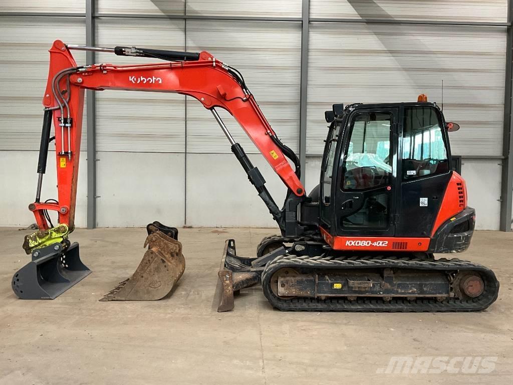 Kubota KX 080-4 A 2 中型挖掘机