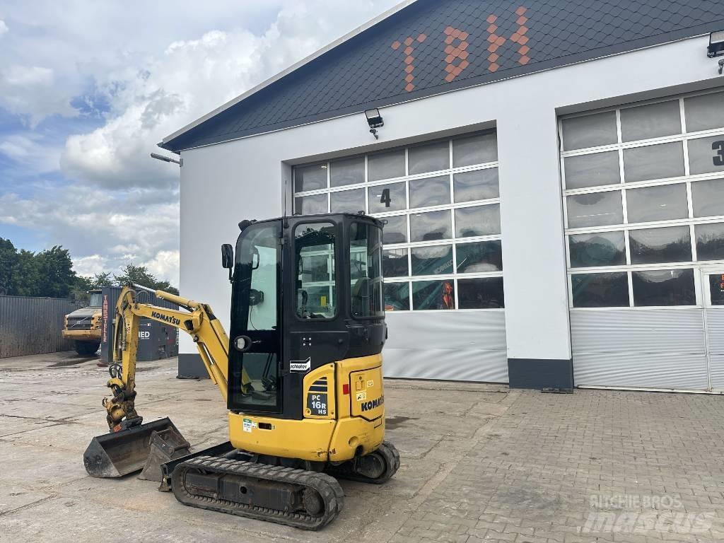 Komatsu PC 16 R-3HS 小型挖掘机