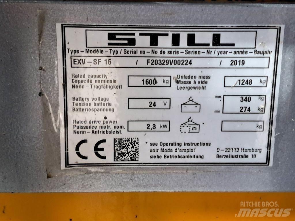 Still EXV-SF16 手推堆垛车