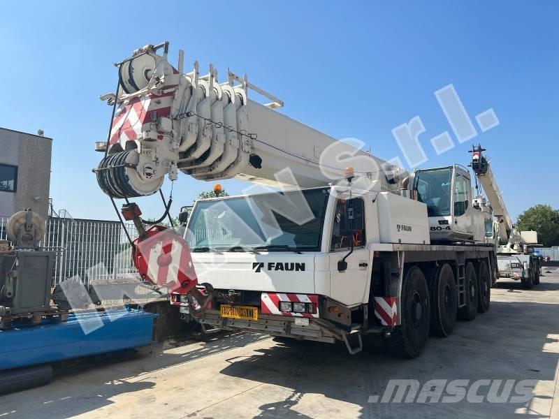 Tadano Faun ATF80-4 全地面起重机︳移动式起重机