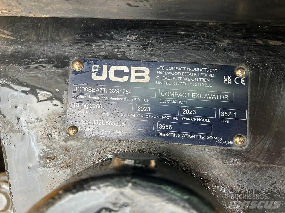 JCB 35Z-1 小型挖掘机